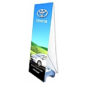 Outdoor X Banner Stand Double Sided